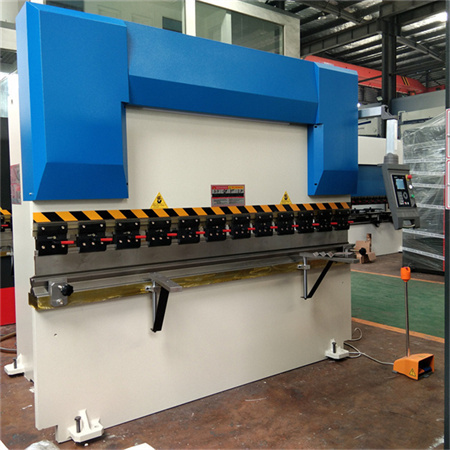 Čínský výrobce 125t CNC Hydraulický stroj na ohýbání plechů 3osý hydraulický ohraňovací lis
