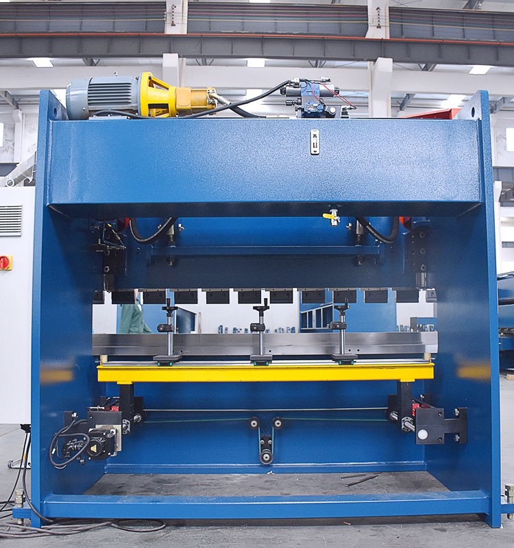 100t CNC ohýbačky kovů, 3200 mm CNC ohraňovací lis s E21