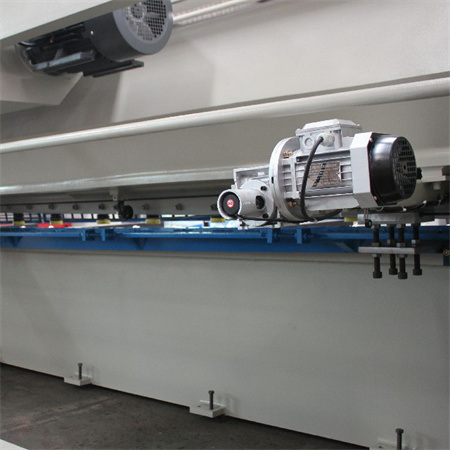 Hydraulický ohraňovací lis Siemens Electrical Parts, hydraulická ohýbačka karbonových plechů 40 tun, gilotinové nůžky a ohraňovací lis