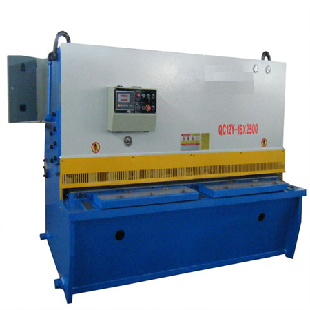 Stabilita a standardní průmyslová hydraulická gilotinová CNC řezací stroj řady QC11Y, nůžkový stroj